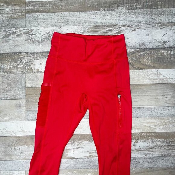 Fabletics Trinity Motion365 HW Utility Legging Persimmon Size S - Picture 5 of 11